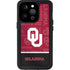 University of Oklahoma Split Jersey iPhone 15 Pro Waterproof Case